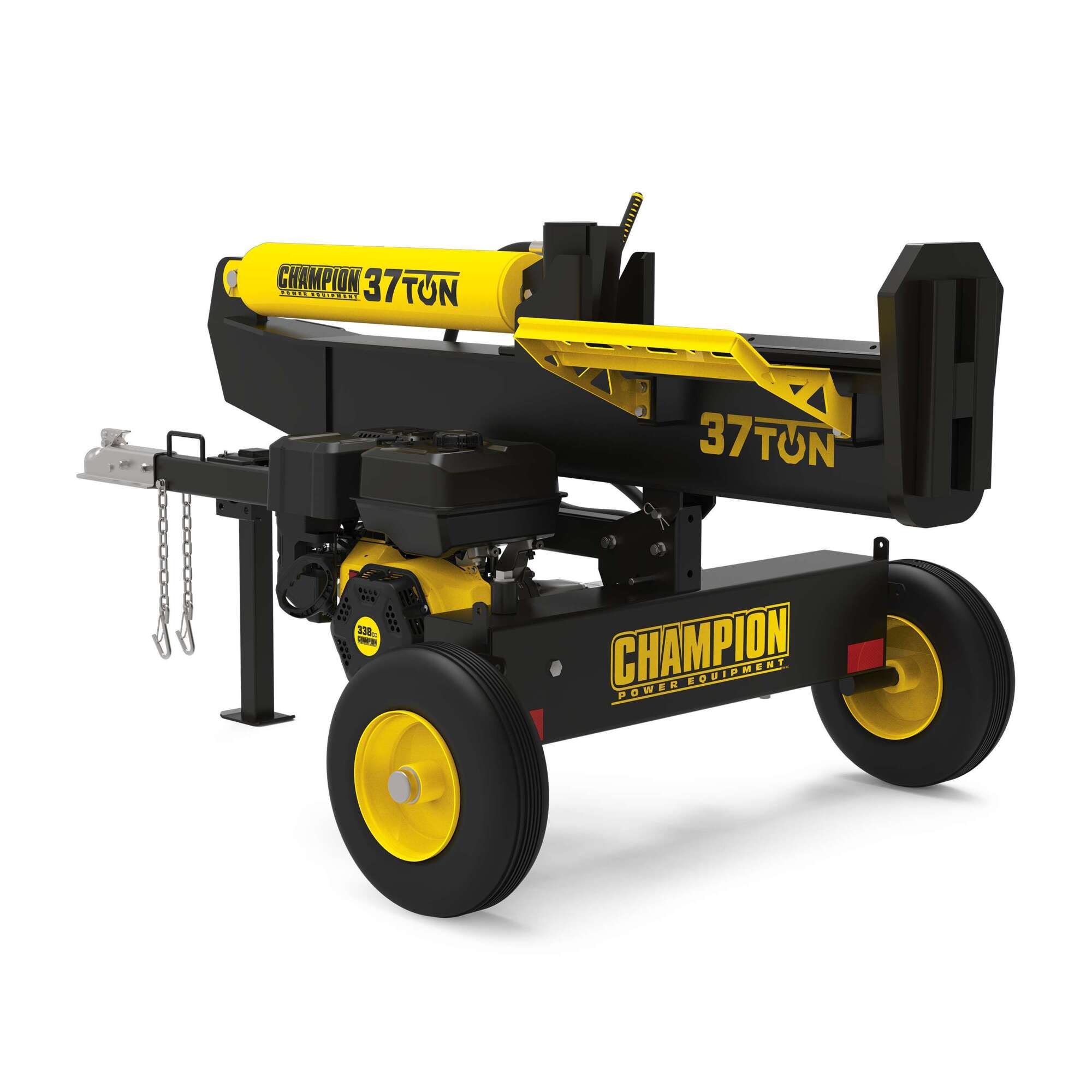 Champion Power Equipment, Champion 37-Ton Horizontal/Vertical Log Splitter, Ram Force 37 Tons, Max. Log Diameter 24 in, Max. Log Length 24 in, Model# 201314